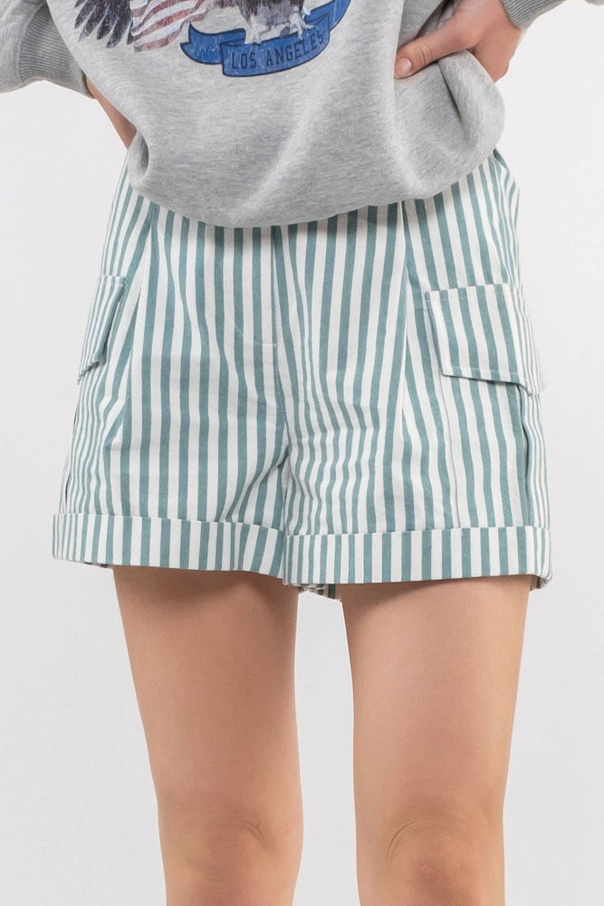 Beach Days Striped Shorts