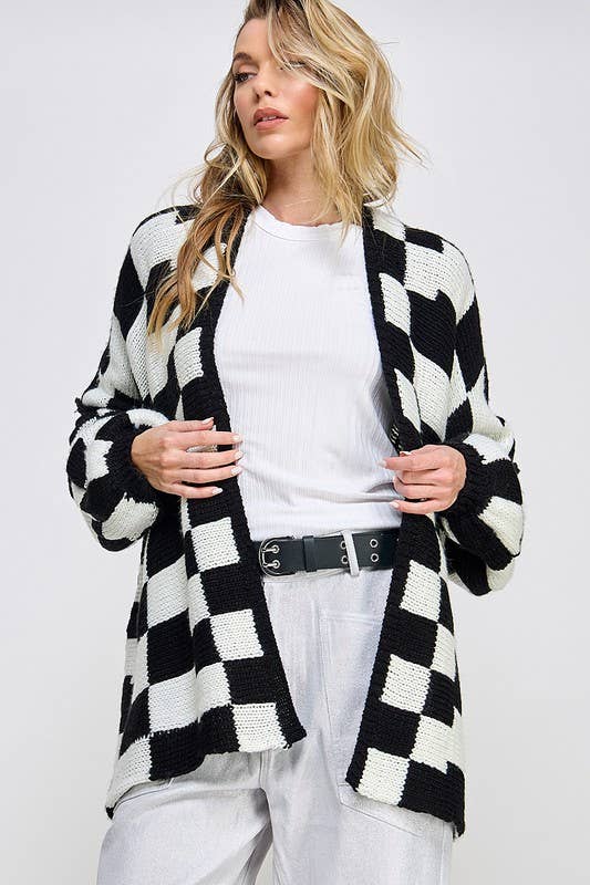 Check Me Out Cozy Oversize Cardigan