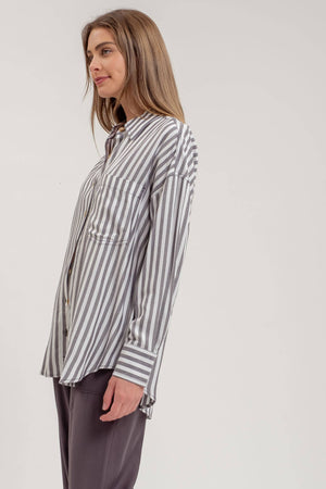 Classic Stripe Button Down