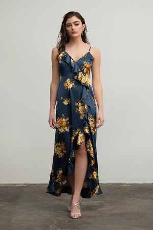 Garden Party Maxi Ruffle Dress