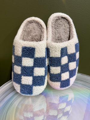 Checkered Slippers