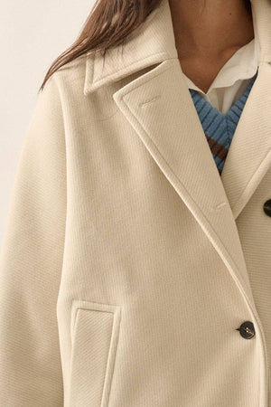 Warm Memories Dolman Peacoat