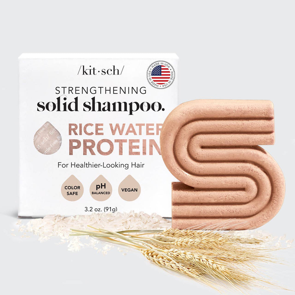 Rice Water Protein Shampoo Bar for Hair Growth