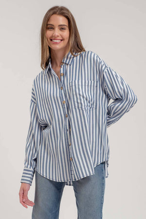 Classic Stripe Button down