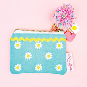 Daisy Darling Card Holder Keychain