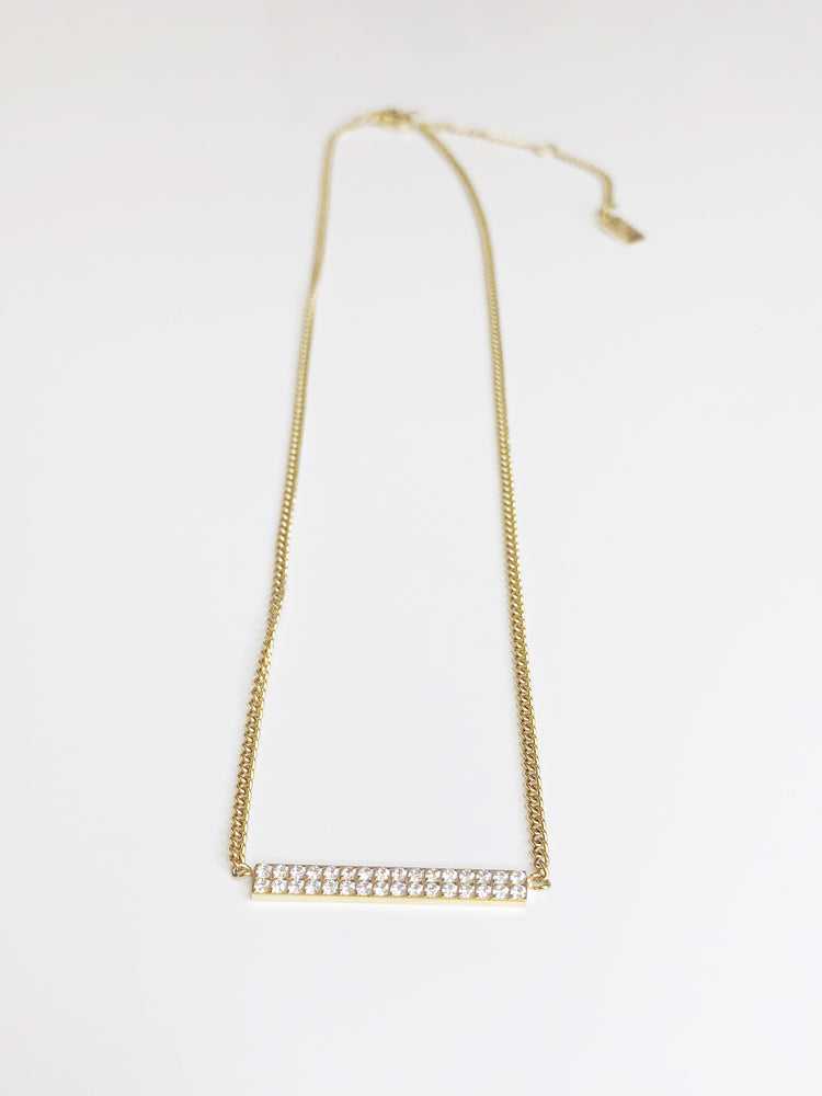 Starlight Reversible Bar Necklace