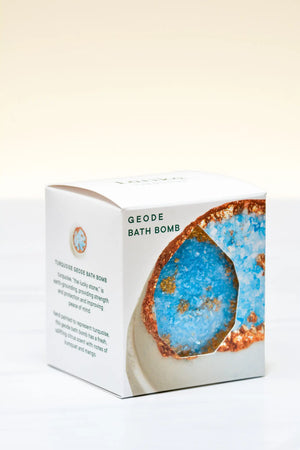 Turquoise Geode Bath Bomb